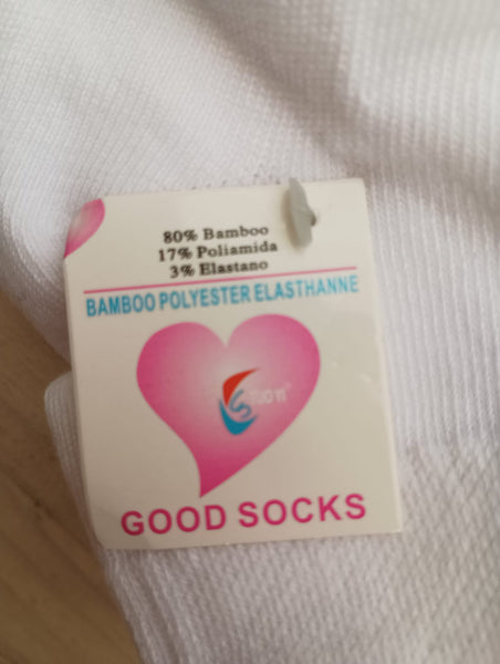 PACK DE 3 CALCETINES BLANCOS CORTOS UNISEX