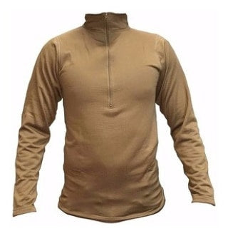 POLERÓN SEGUNDA CAPA COLOR COYOTE Y NEGRO