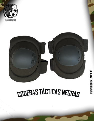 CODERAS TACTICAS DEPORTIVAS NEGRA Y COYOTE