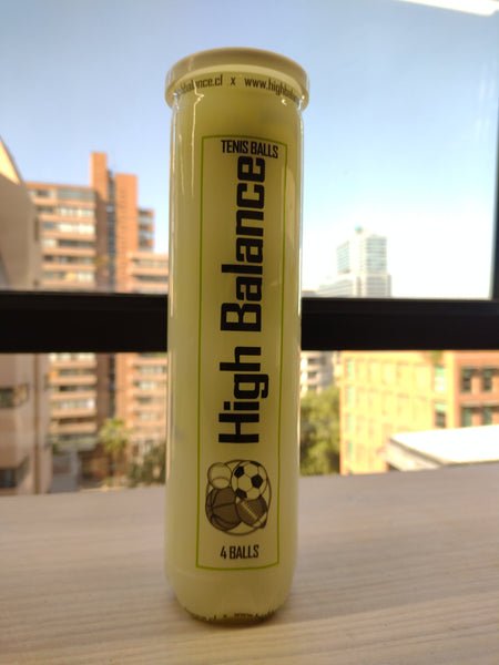 HIGH BALANCE BY: ODEAR - TARRO 4 PELOTAS DE TENIS