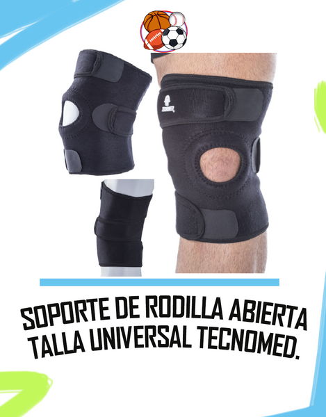 SOPORTE DE RODILLA ABIERTO UNIVERSAL TECNOMED