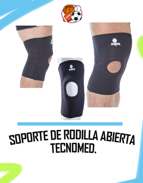 SOPORTE DE RODILLA ABIERTO TECNOMED