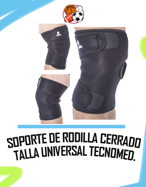 SOPORTE DE RODILLA CERRADO UNIVERSAL TECNOMED