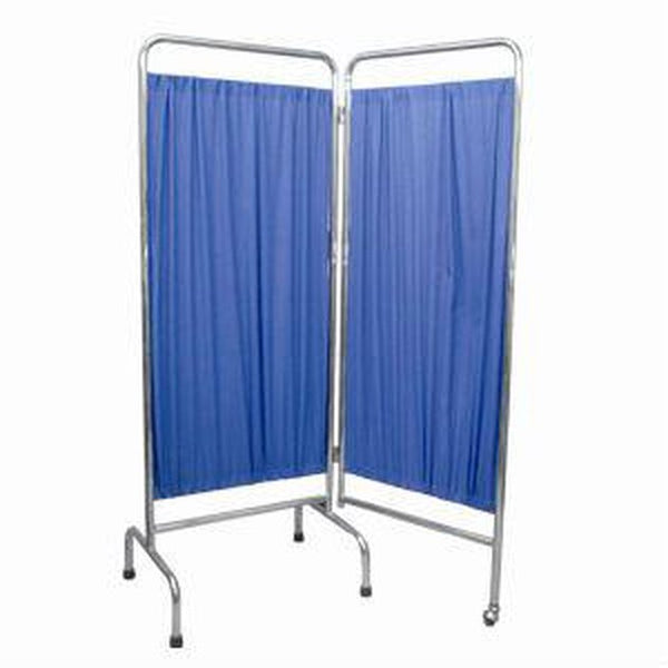 SET DE DOS BIOMBOS CLINICOS PLEGABLES DE 2 CUERPOS