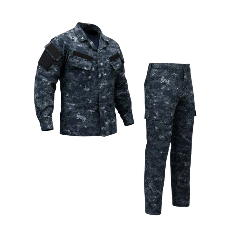 Tenida Pixelada azul Armada de Chile