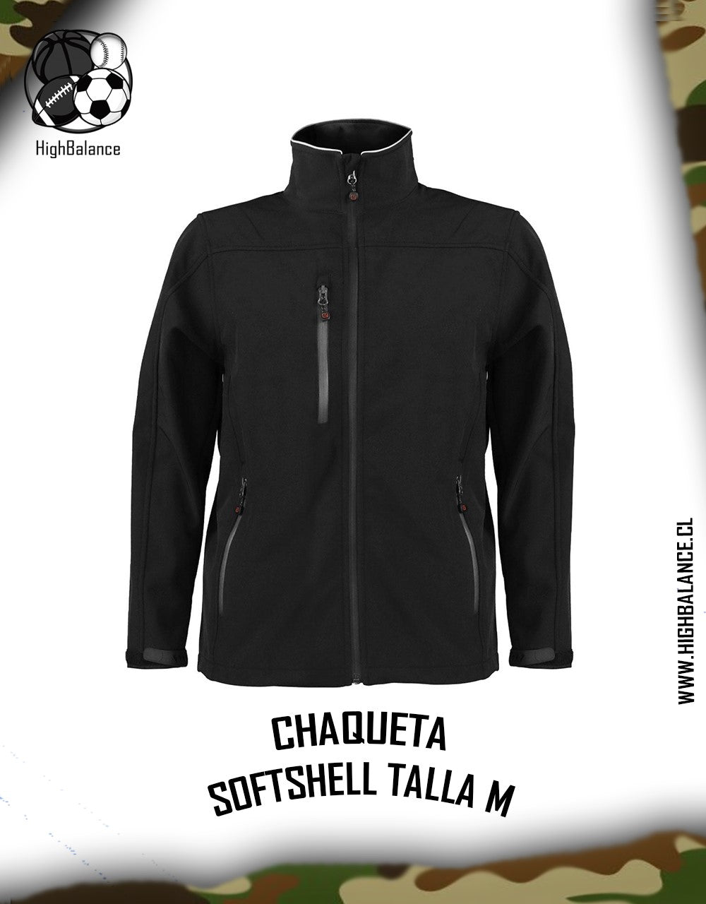 CHAQUETA SOFTSHELL DE CABALLERO